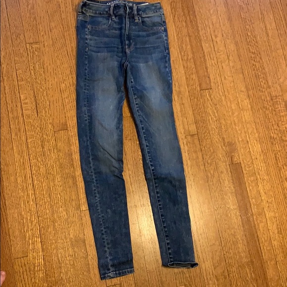 American Eagle , Super stretch high waist jeggings - Picture 1 of 3